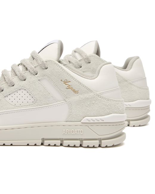 Axel Arigato White Area Lo Fluffy Sneaker for men