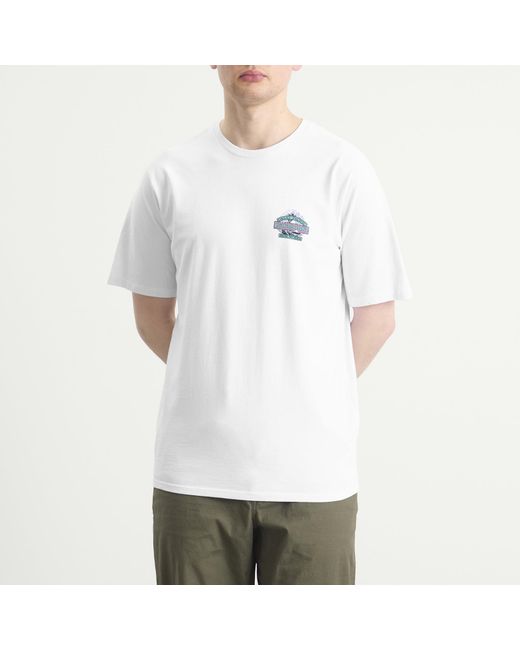 Patagonia White Great Waves Responsibili-Tee for men