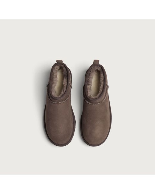 Ugg Brown Classic Ultra Mini Boot
