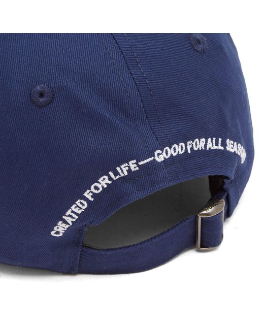 Norse Projects Blue Norse Twill Cap for men
