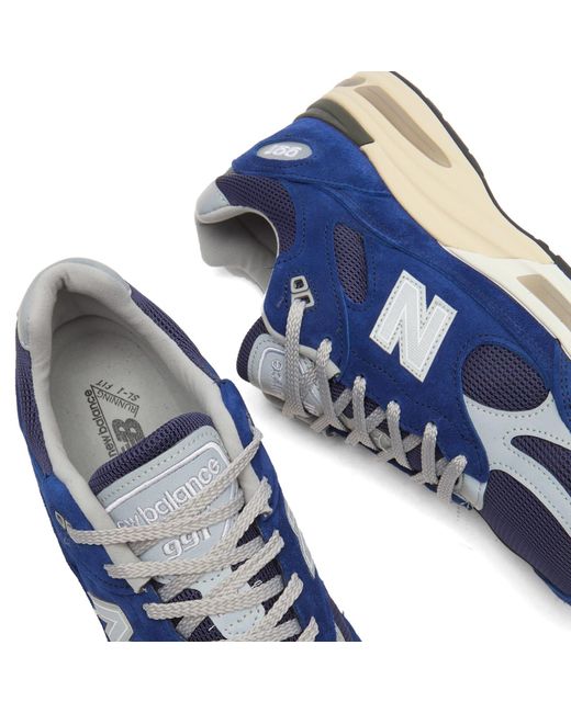 New Balance Blue 991V2 Sneaker
