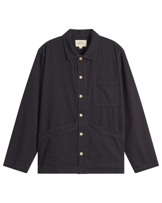 Folk Blue Meyer Shirt Jacket for men