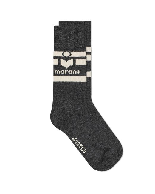Isabel Marant Black Viby Wooly Socks
