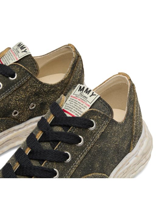 Maison Mihara Yasuhiro Brown Peterson 23 Vintage Suede Low-Top for men