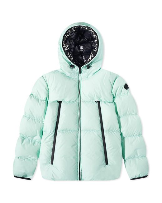 Moncler Synthetic Montcla Down Jacket in Bright Green (Blue) for Men | Lyst