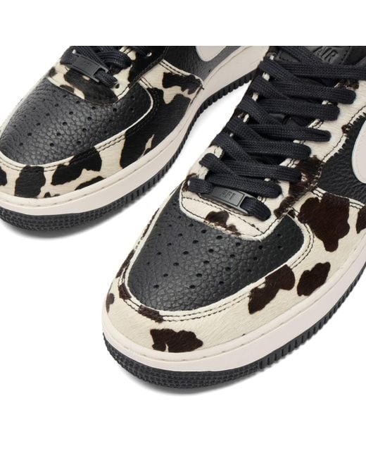 Nike Black Air Force 1 '07 Se Prm Sneaker