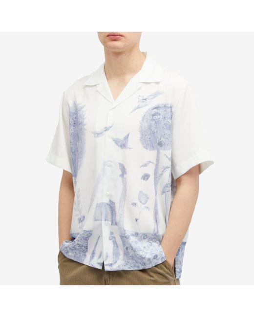 Carne Bollente Blue Adam And Rave Vacation Shirt for men