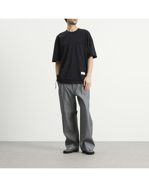 Applied Art Forms Black Decon T-Shirt for men