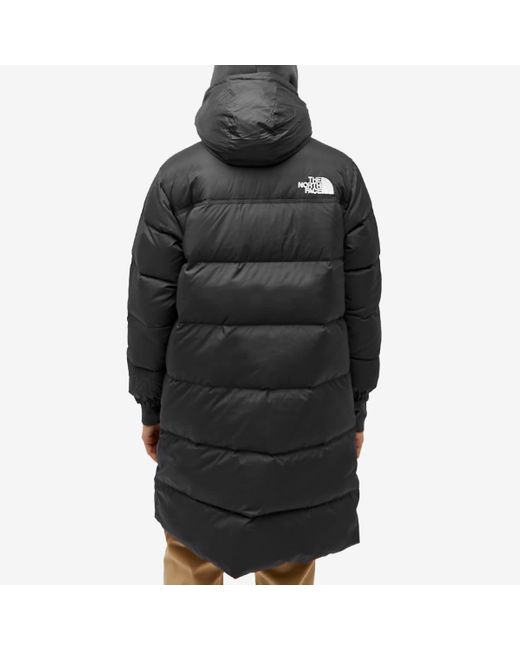The North Face Black Nuptse Long Puffer Parka Jacket