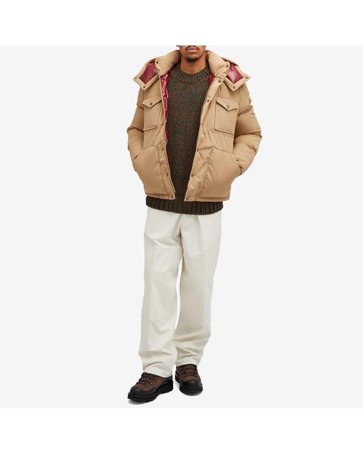 Moncler Natural Fornas Micro Cotton Jacket for men