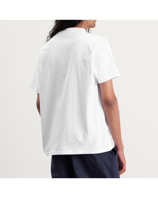 Palmes White Ball T-Shirt for men