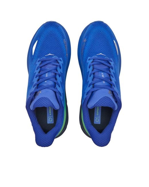 Hoka One One Blue Clifton 9 Gtx Sneakers for men