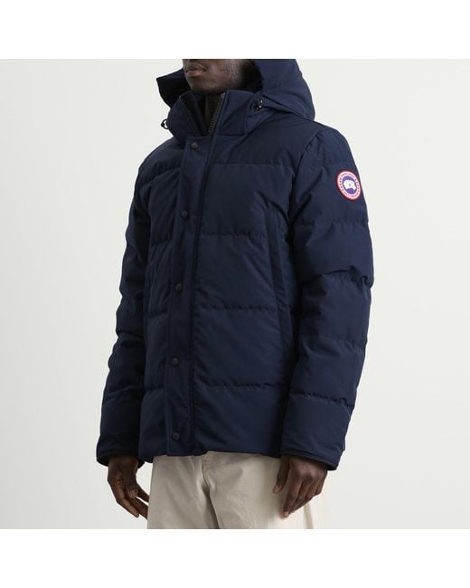 Canada Goose Blue Wyndham Parka Jacket Classic Disc for men