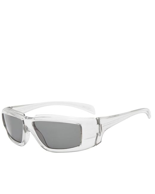 Rick Owens Gray Rick Sunglasses for men