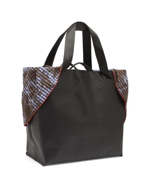 OTTOLINGER Black Pu Beach Bag