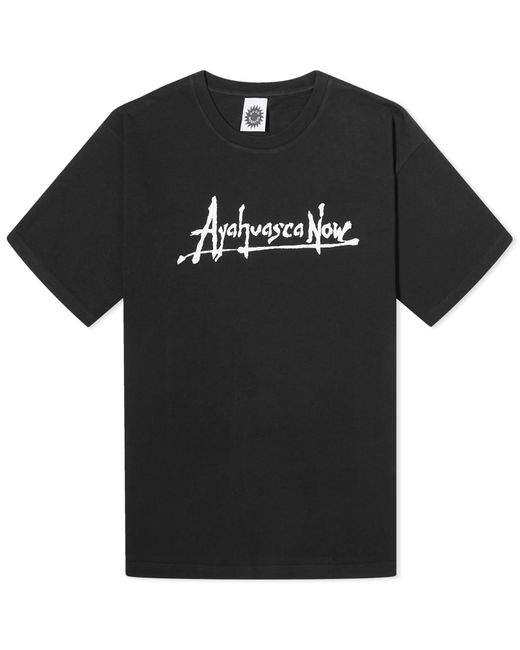Good Morning Tapes Black Ayahuasca Now T-Shirt for men