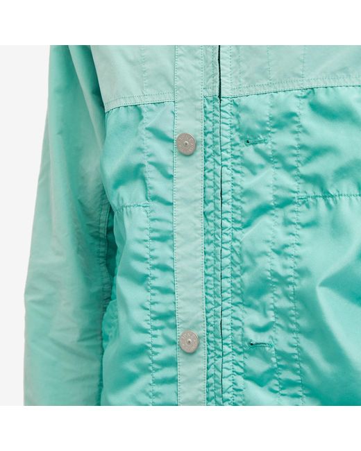 Stone Island Green Polyester Tela & David Light-Tc Jacket for men