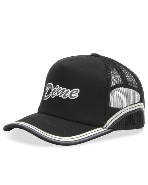 Dime Black Race Trucker Cap for men