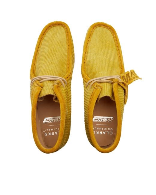 Clarks Yellow Mayde Wallabee Boot