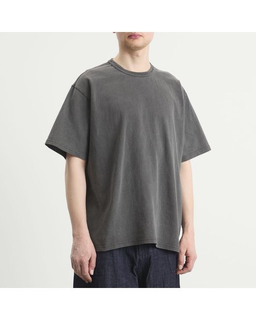FRIZMWORKS Black Og Pigment Dyed T-Shirt for men