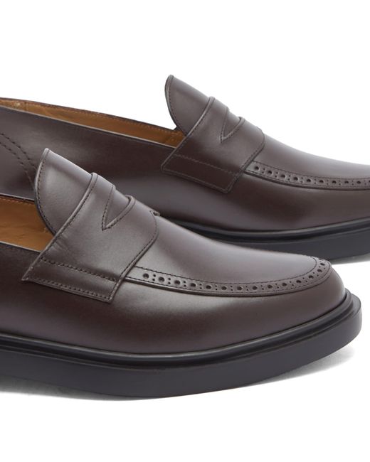 Thom Browne Brown Classic Penny Loafer for men