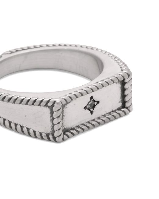 Serge Denimes Metallic Moonlight Ring for men