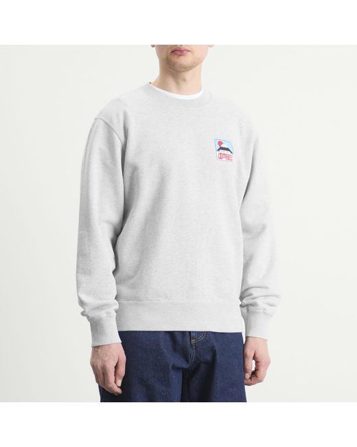Edwin White Sunset On Fuji San Sweat for men