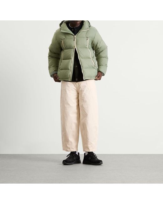 FRIZMWORKS Green Altavia Down Parka for men