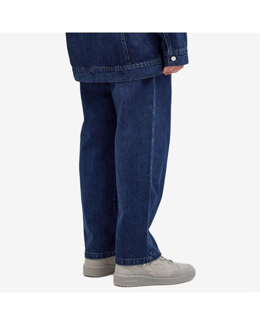 A_COLD_WALL* Blue Discourse Denim Workwear Jeans for men