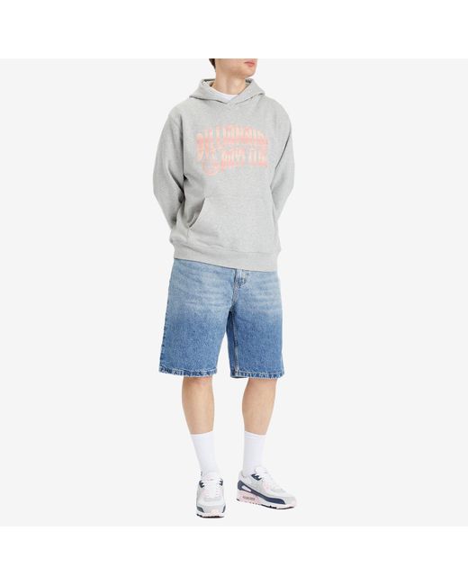 BBCICECREAM Blue Astro Denim Shorts for men