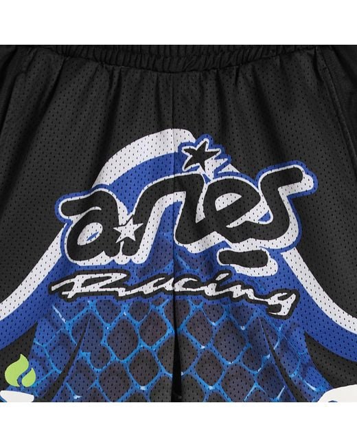 Aries Blue End. X Moto Dodgem Airtex Short