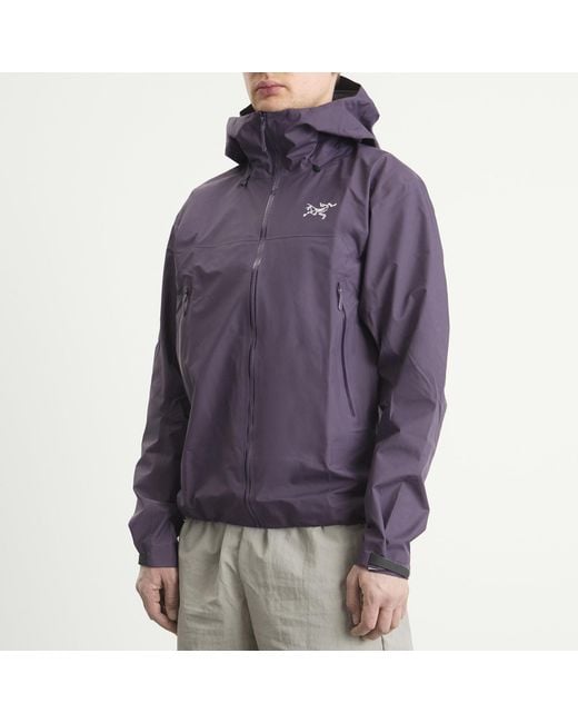 Arc'teryx Purple Beta Sl Gore-Tex Jacket for men