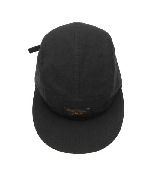 (w)taps Black T-5 03 Ripstop 5 Panel Cap for men