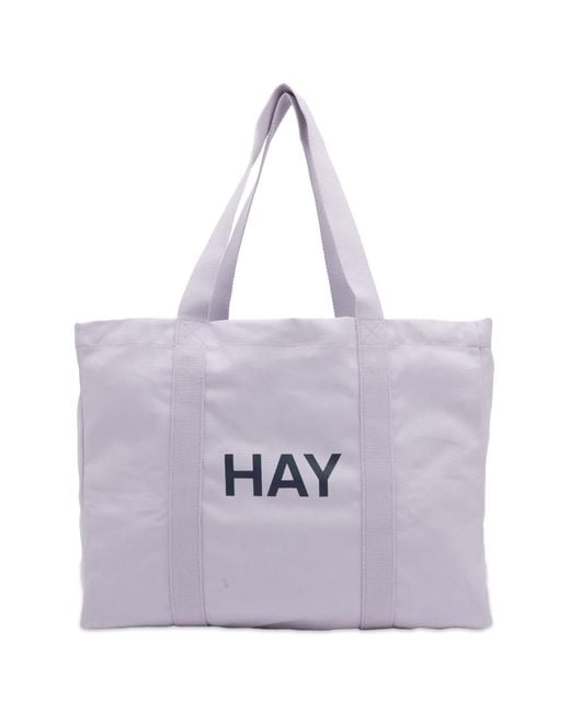 Hay Purple Shopper Bag
