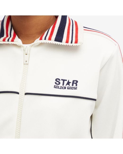 Golden Goose Deluxe Brand White Star Track Jacket