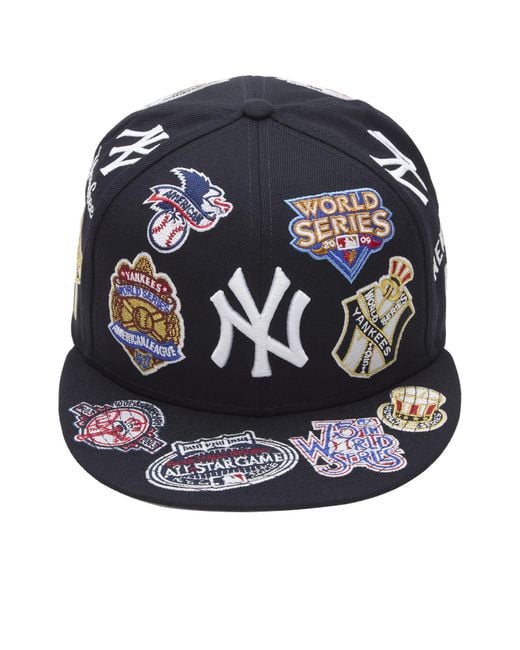 KTZ Blue Image New York Yankees All Over 59Fifty Cap