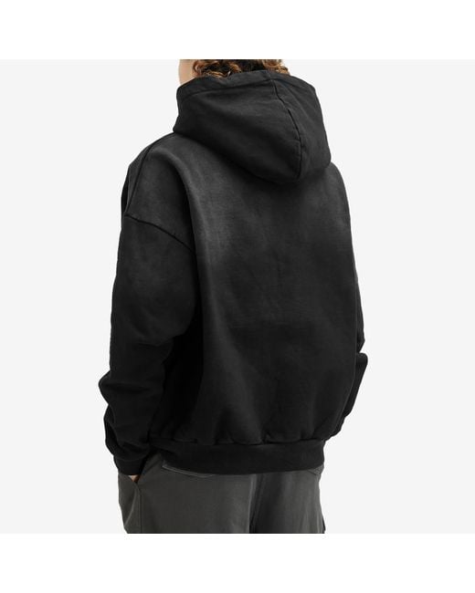 God Made Black Logo Hoodie for men