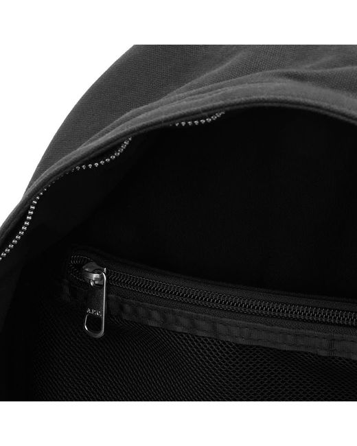 A.P.C. Black Sense Backpack for men