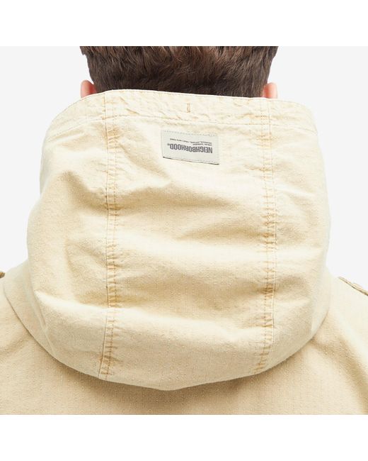 Neighborhood Natural Ripstop Smock Jacket for men