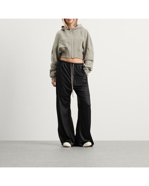 Rick Owens Gray Wide Pusher Pants