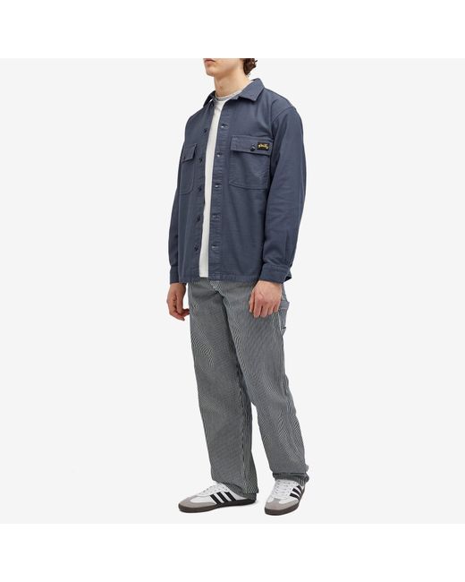 Stan Ray Blue Cpo Overshirt for men