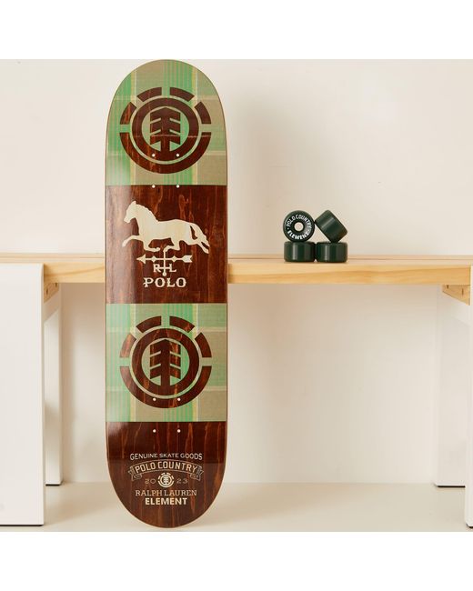 Polo Ralph Lauren X Element Skate Deck in Metallic for Men | Lyst