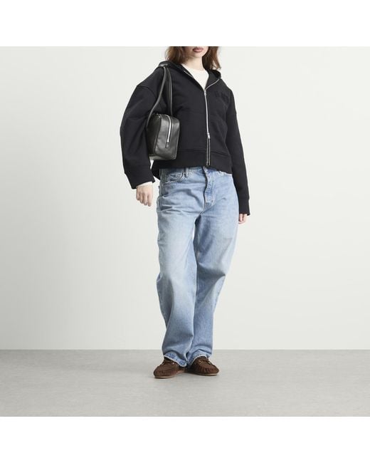 MARGE SHERWOOD Black Soft Boston Bag