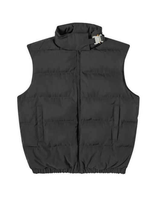 1017 ALYX 9SM Buckle Puffer Vest X in Black for Men | Lyst