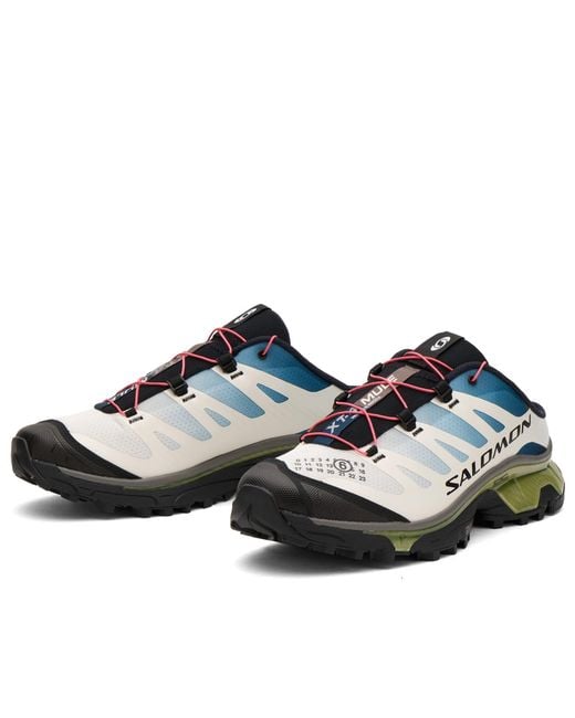 Maison Margiela Blue Mm6 X Salomon Xt-4 Mule Sneakers