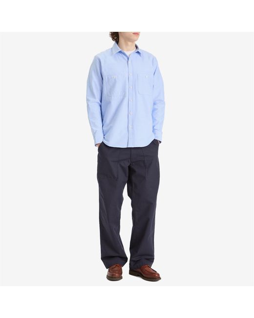 Randy's Garments Blue Utility Pants for men