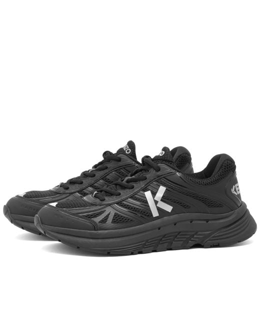 KENZO Black Pace Low Top Sneakers for men