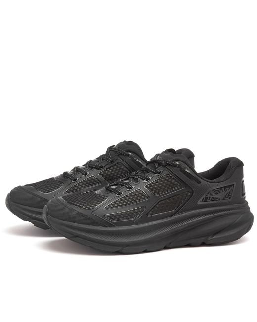 Hoka One One Black U Clifton One9 Sneaker