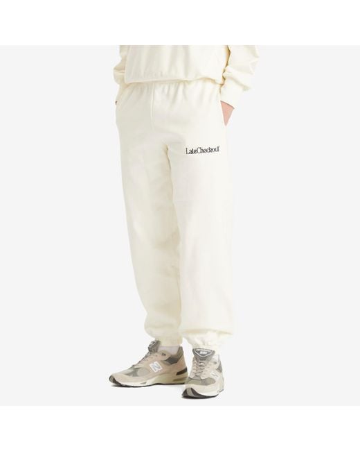 Late Checkout Natural Joggers for men