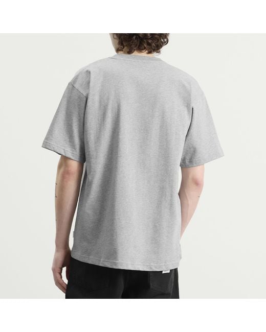 Norse Projects Gray Standard Heavy Loose T-Shirt for men